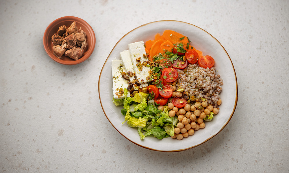 iStock image of vegan meal